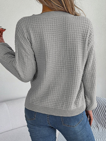 Pull au style vintage intemporel
