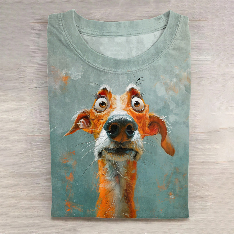 T-Shirt au design réfléchi