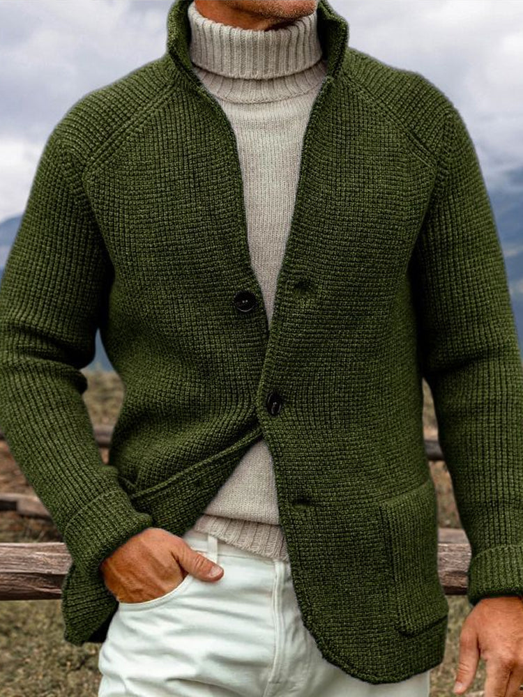 Cardigan au design réfléchi