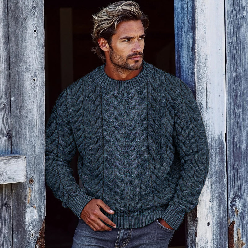 Pull au style vintage intemporel