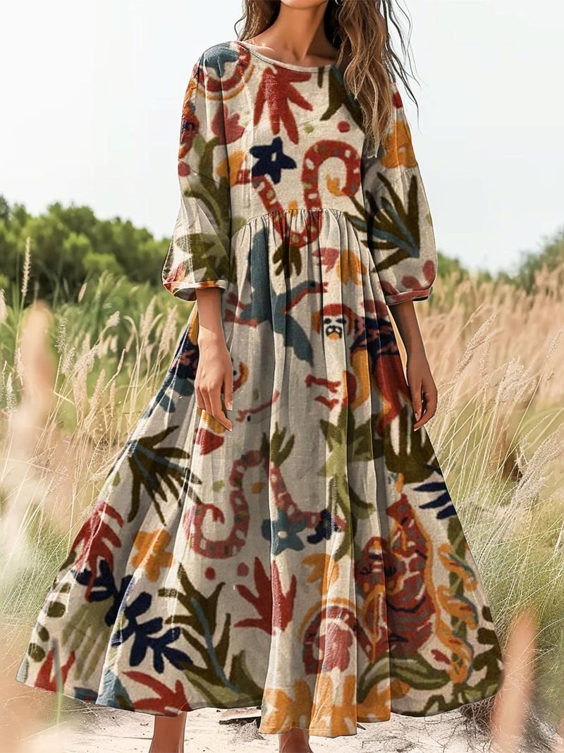 Robe au style vintage intemporel