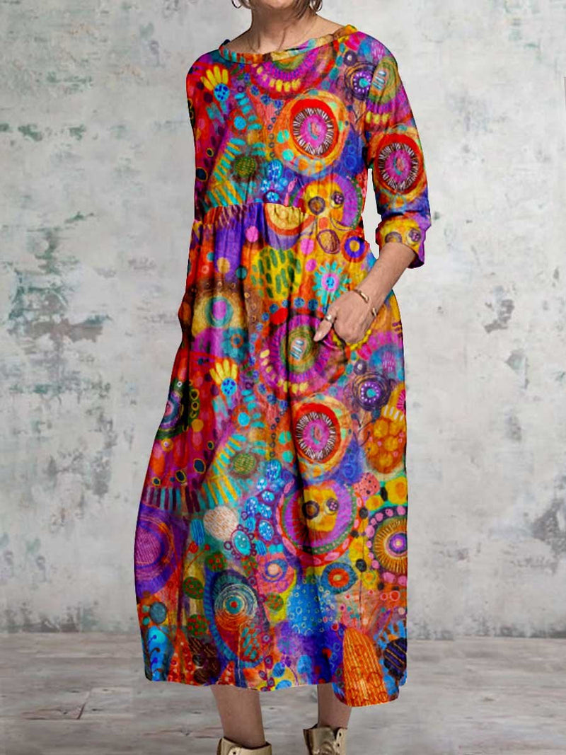 Robe au style vintage intemporel