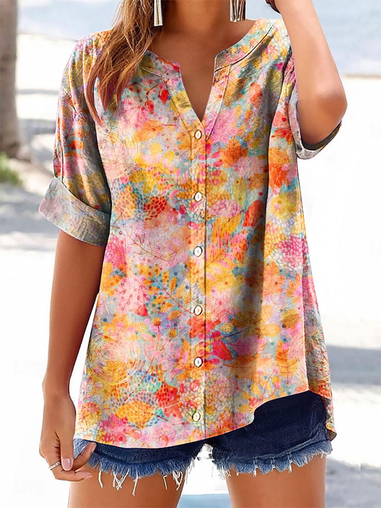 Chemise au style vintage intemporel