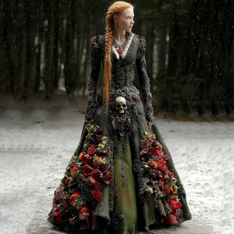 Robe au design élégant