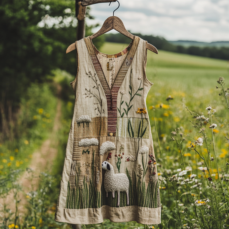 Robe magnifiquement confectionné