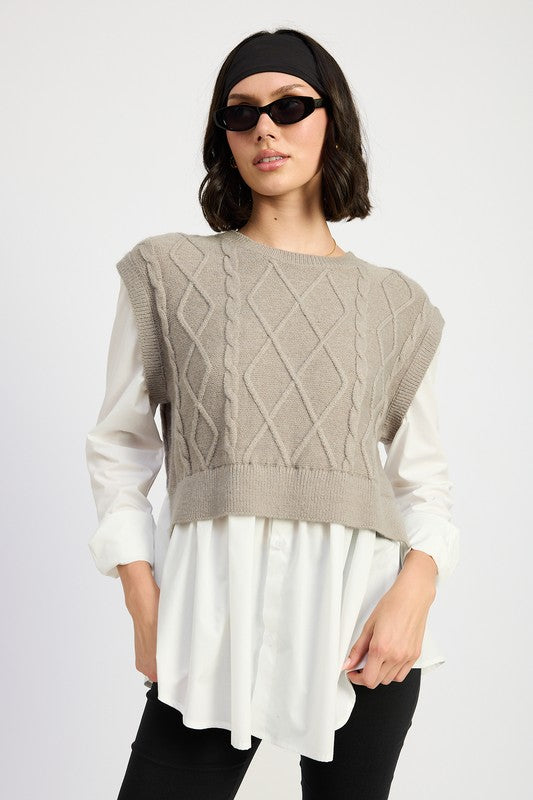 Pull au design gracieux
