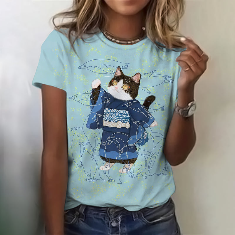 T-Shirt au design réfléchi