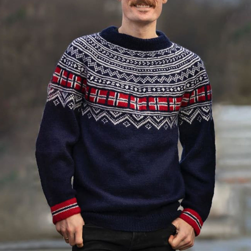 Pull au design classique