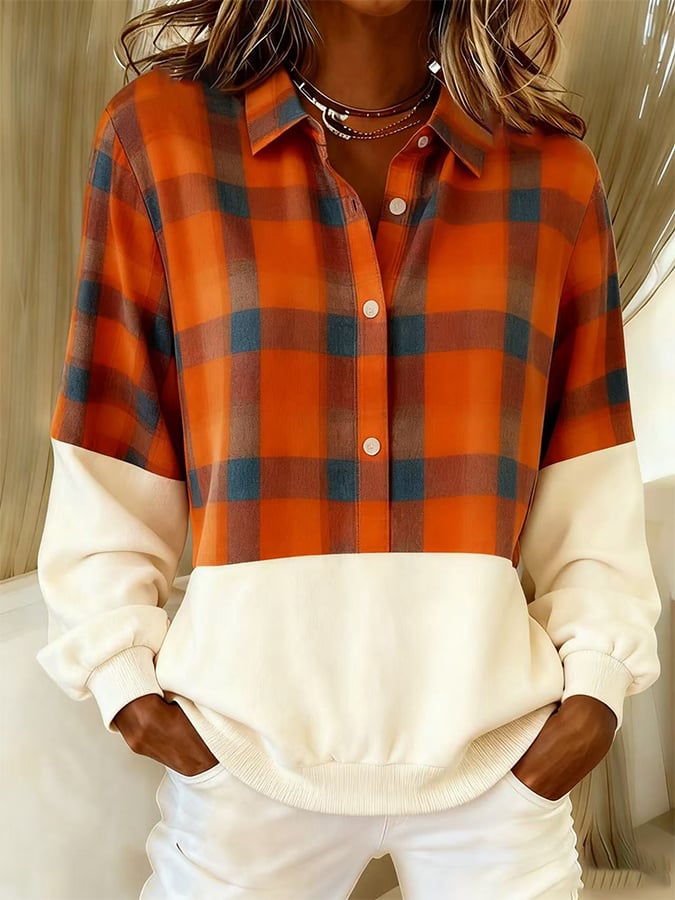 Chemise au style vintage intemporel