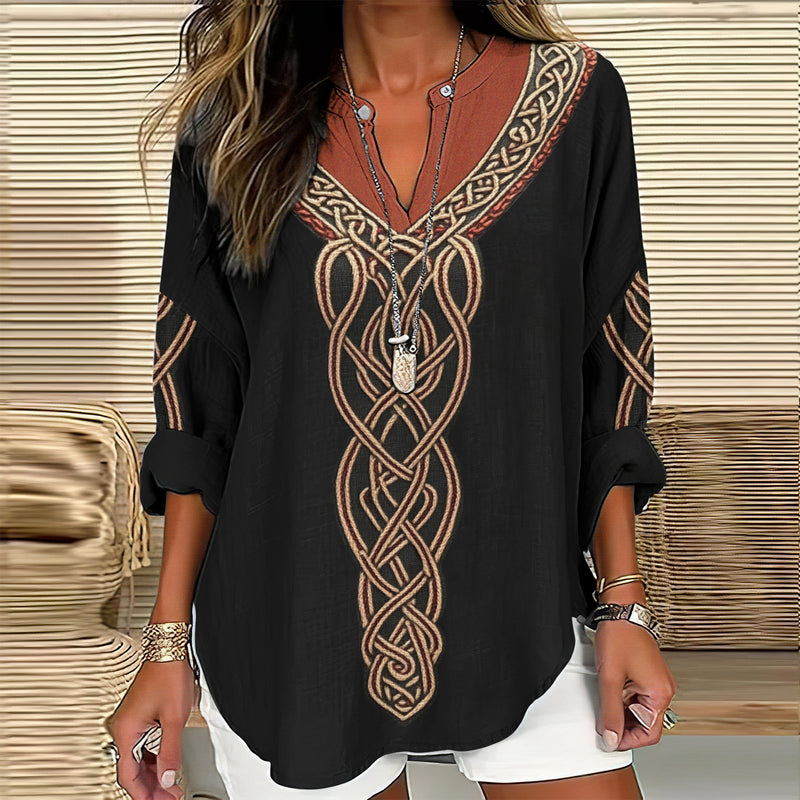 Chemise au design réfléchi