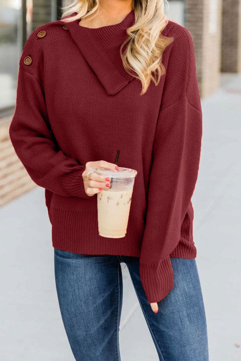Pull au design réfléchi