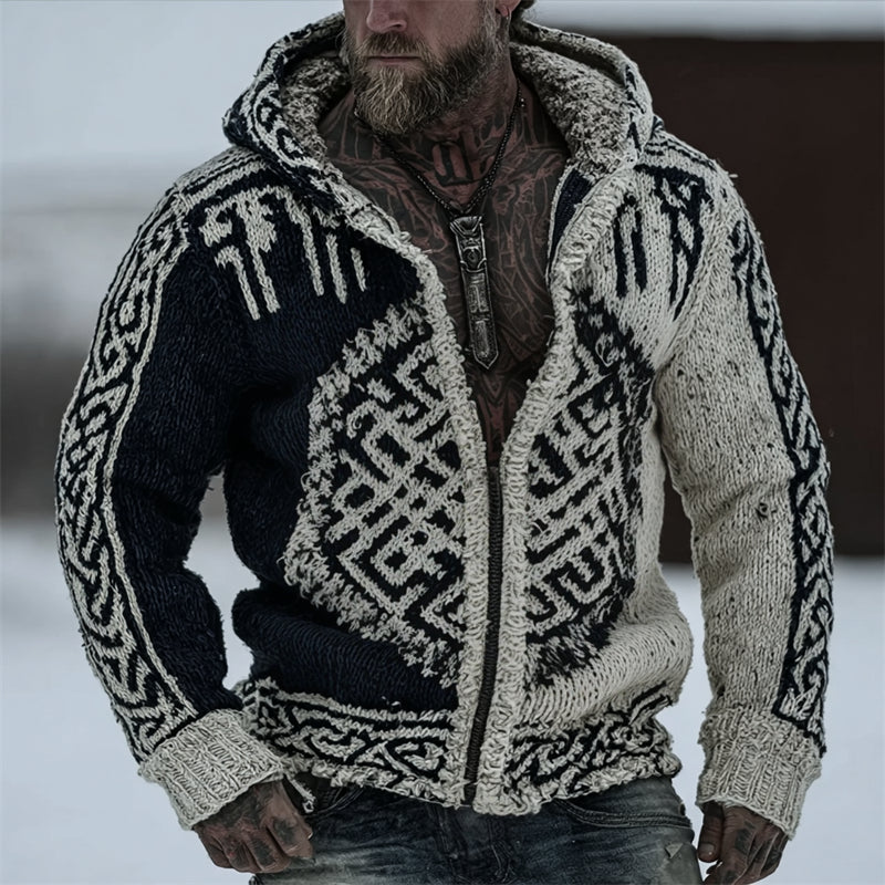 Cardigan au design réfléchi