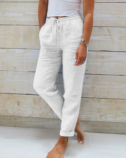 SL | Pantalon classique avec cordon de serrage