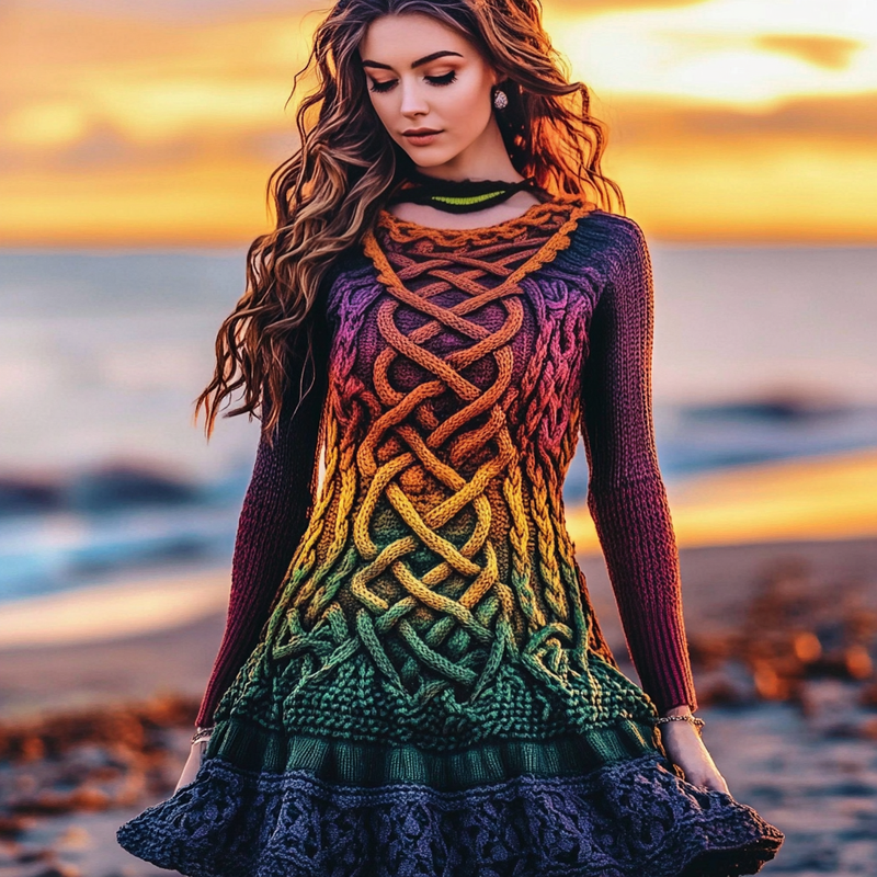Robe au design classique