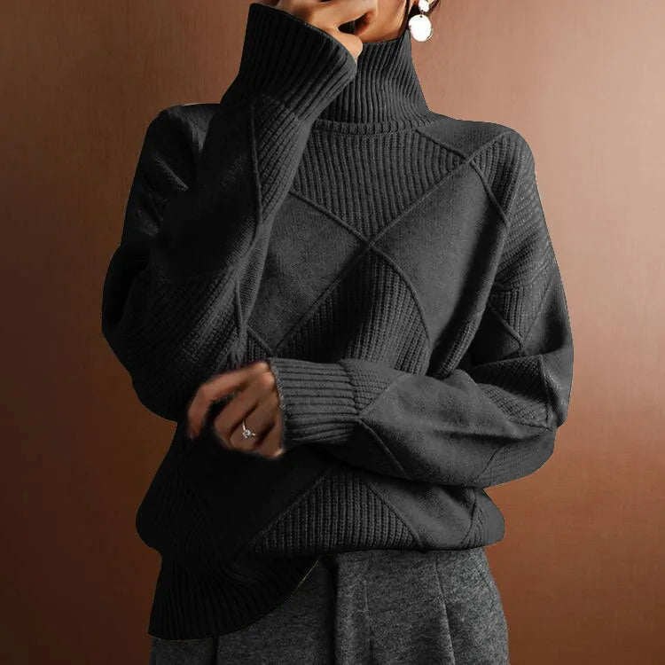 Pull au design réfléchi