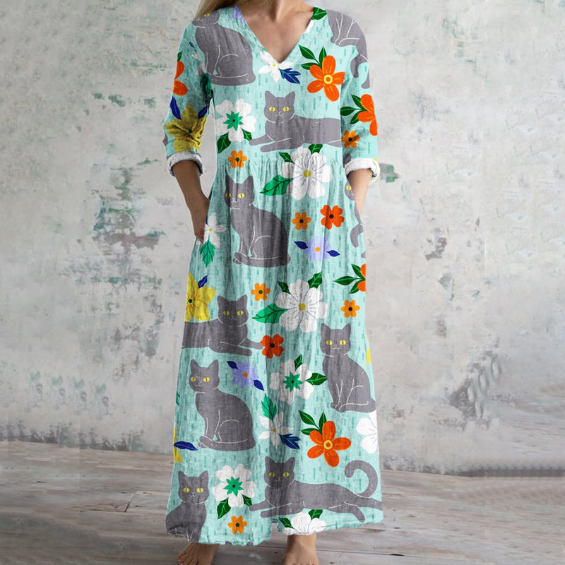 Robe au style vintage intemporel