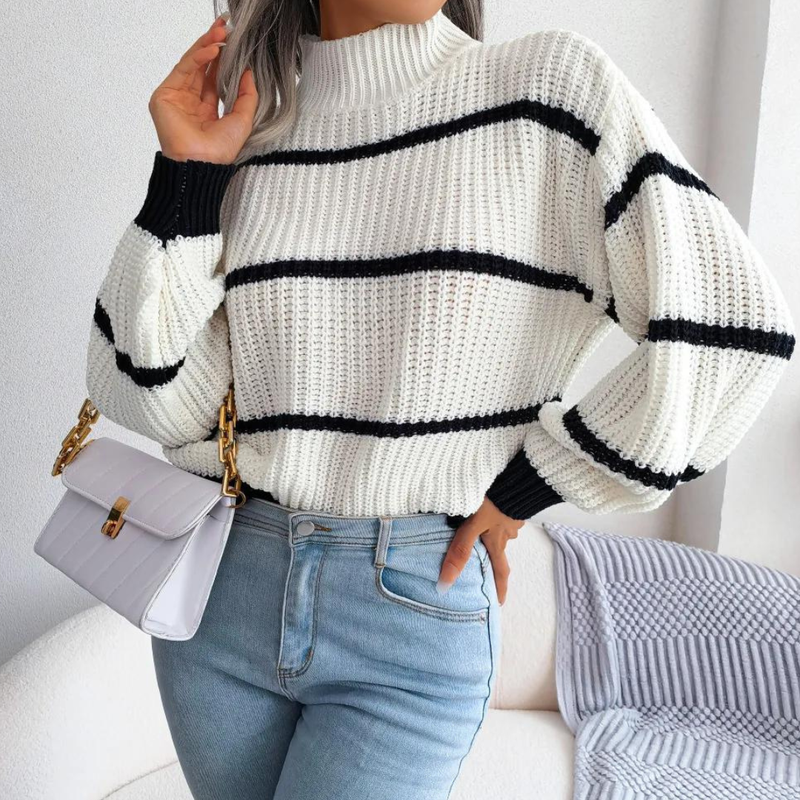 Pull au style vintage intemporel