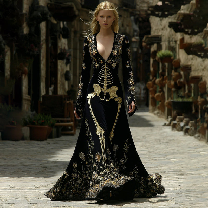 Robe magnifiquement confectionné
