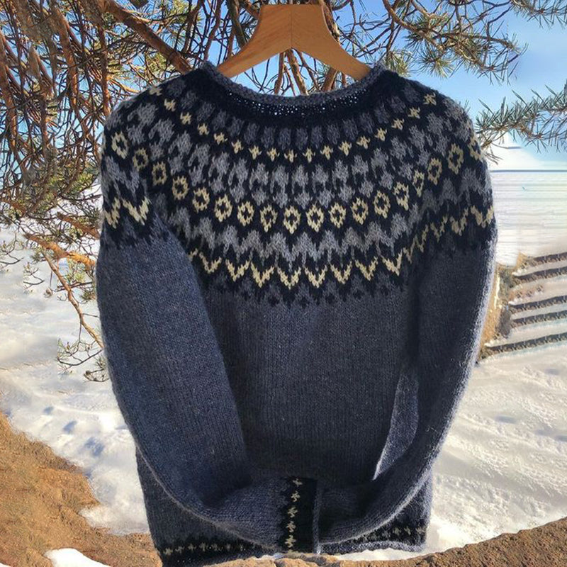 Pull au style vintage intemporel