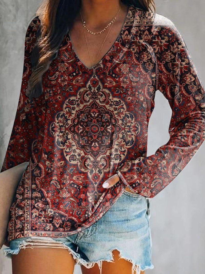 Haut au style vintage intemporel
