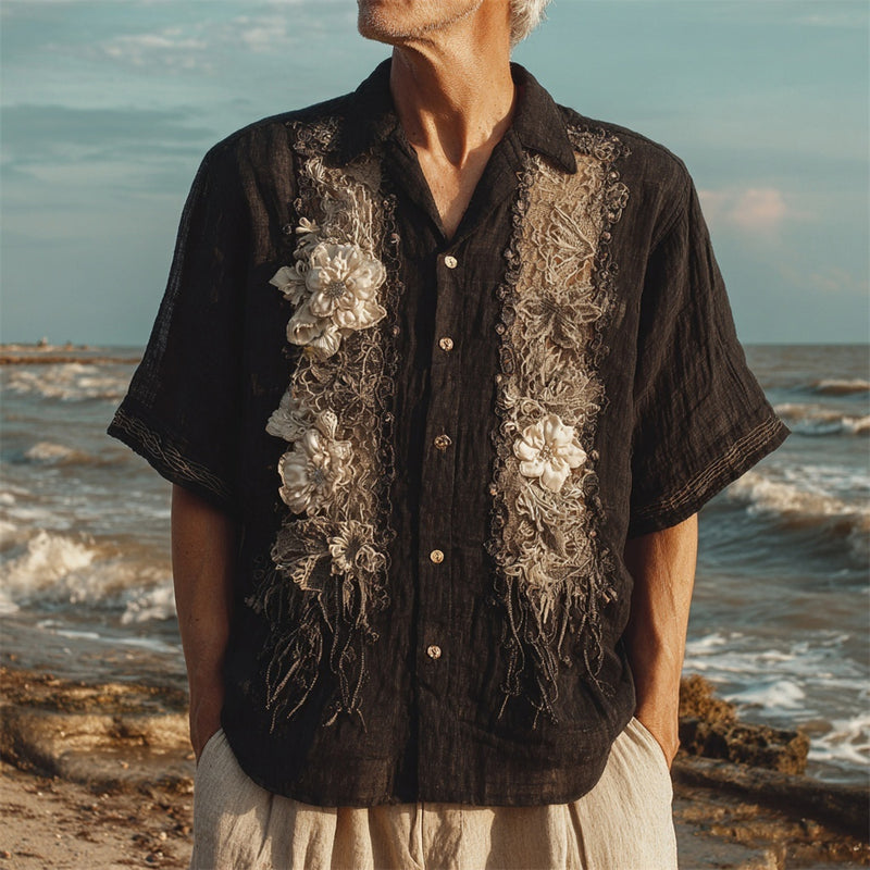 Chemise au style vintage intemporel