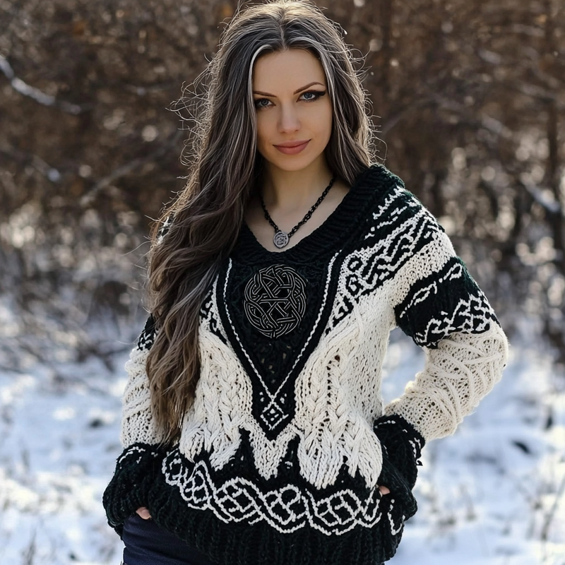 Pull vintage classique