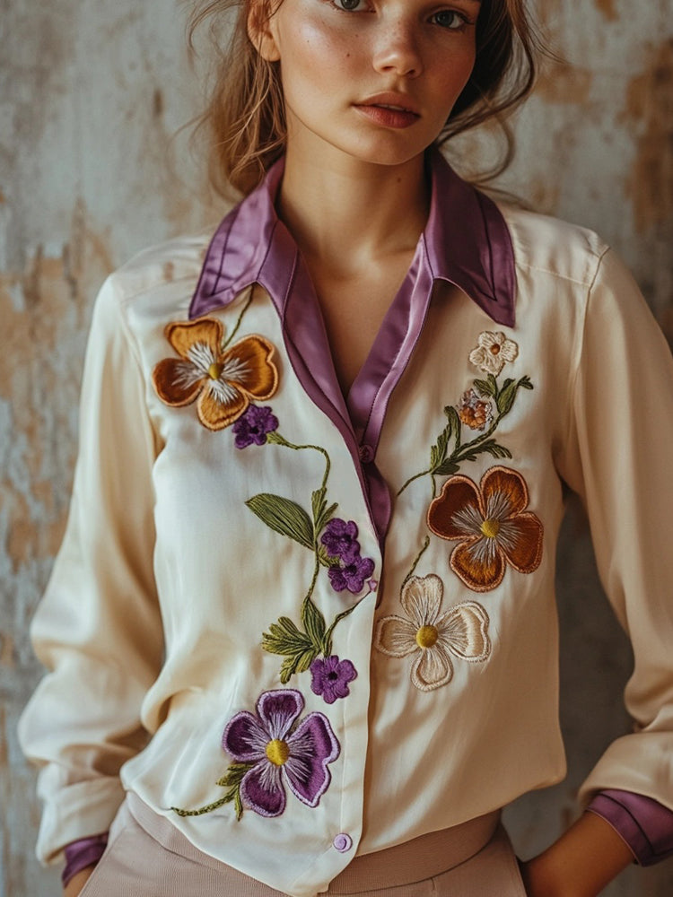 Chemise au design réfléchi