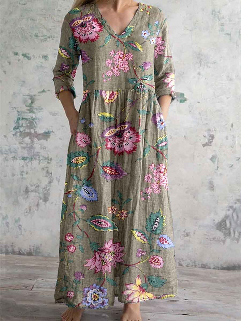 Robe au style vintage intemporel
