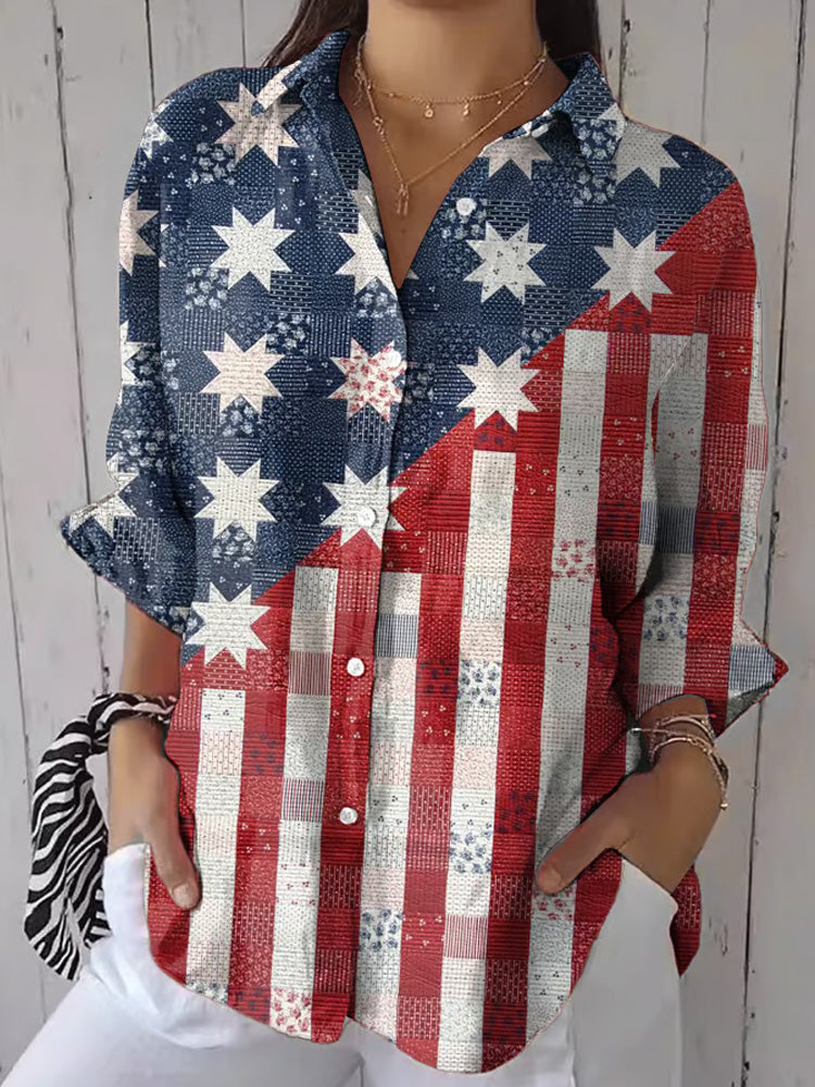 Chemise au design réfléchi