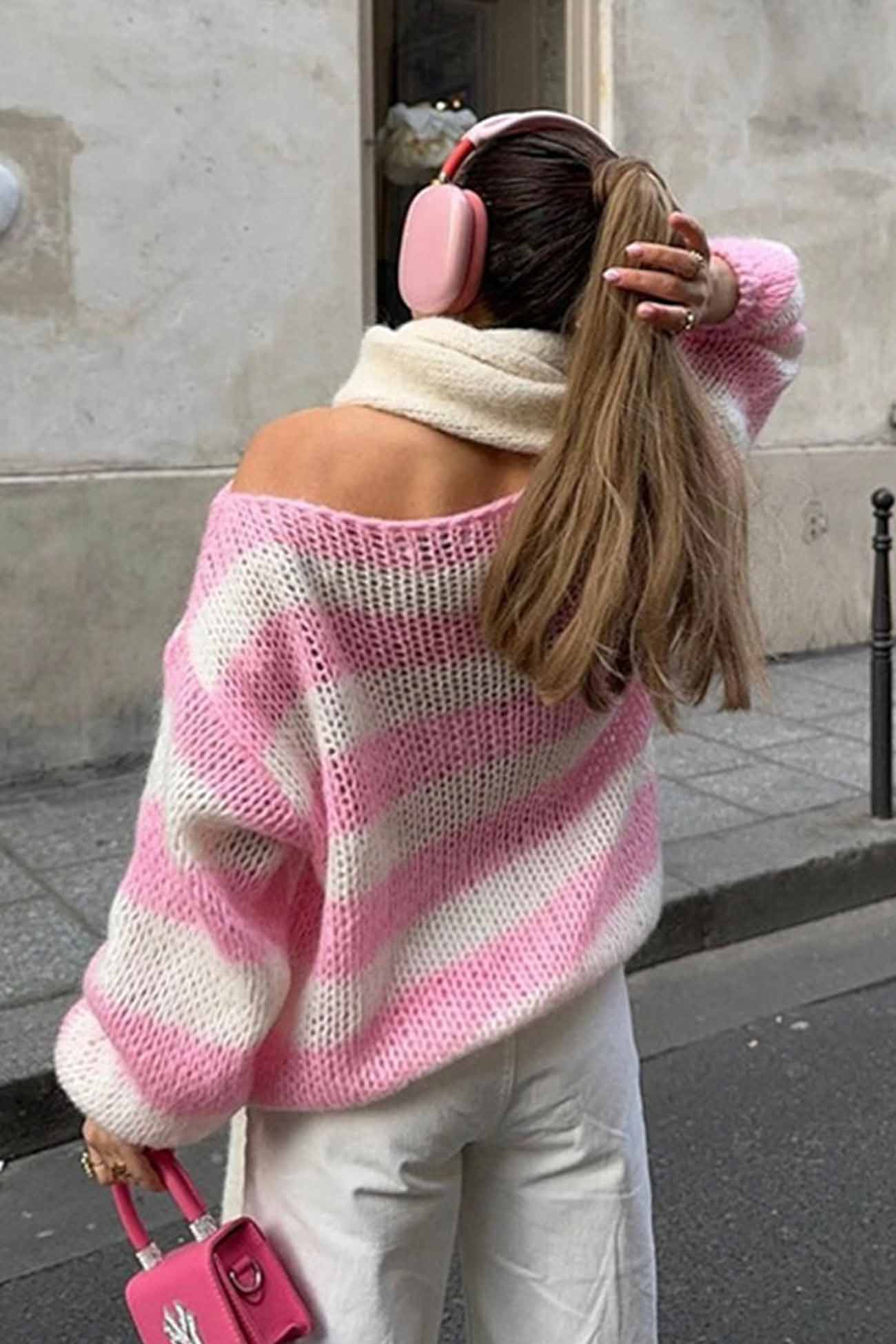 Pull magnifiquement confectionné