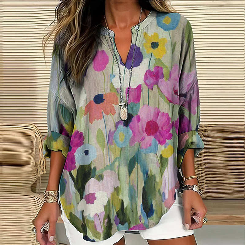 Chemise au style vintage intemporel