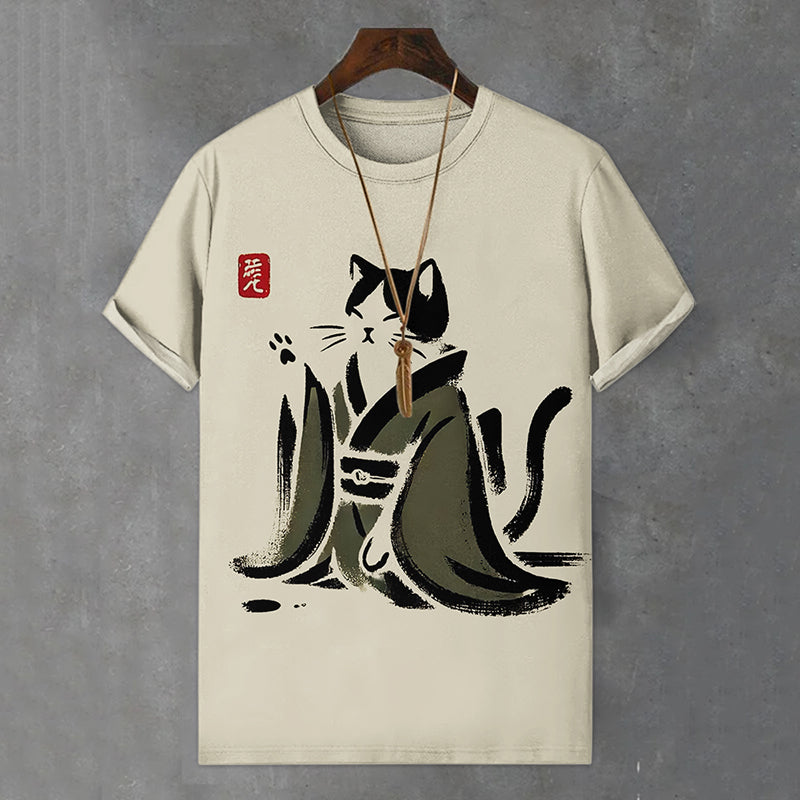 T-Shirt au design réfléchi