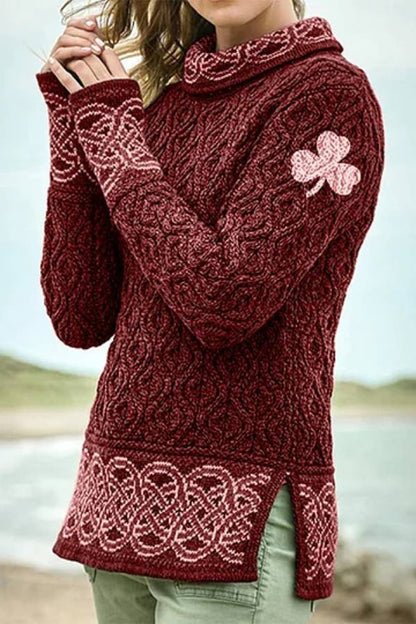 Pull au style vintage intemporel