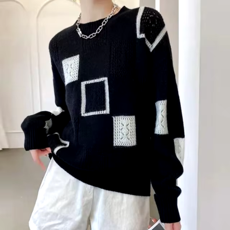 Pull au style vintage intemporel