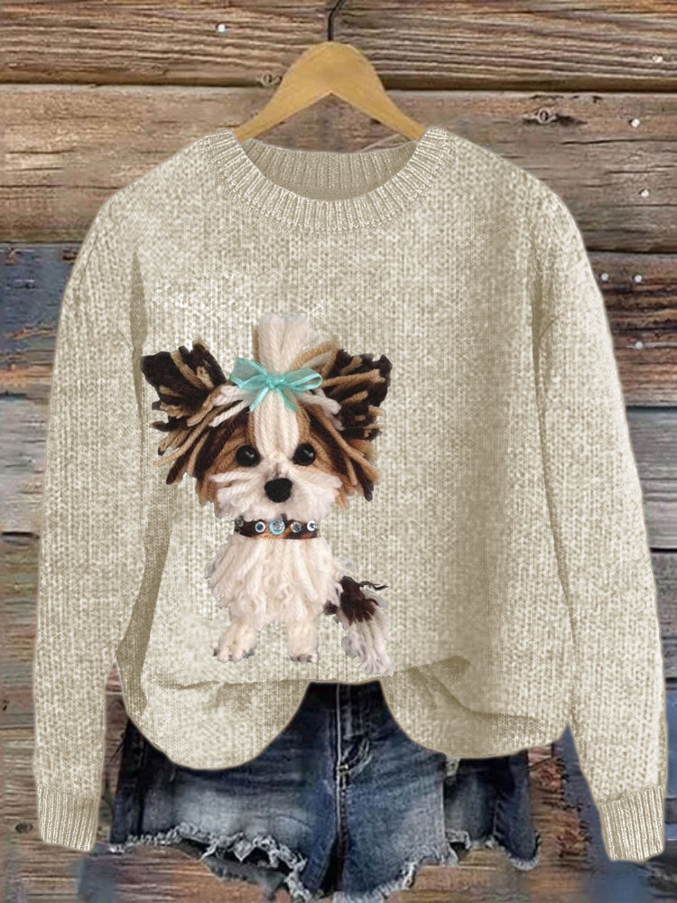 Pull vintage classique