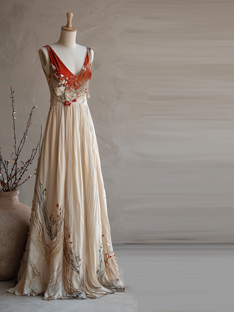 Robe au style vintage intemporel