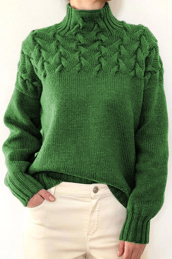 Pull au design réfléchi