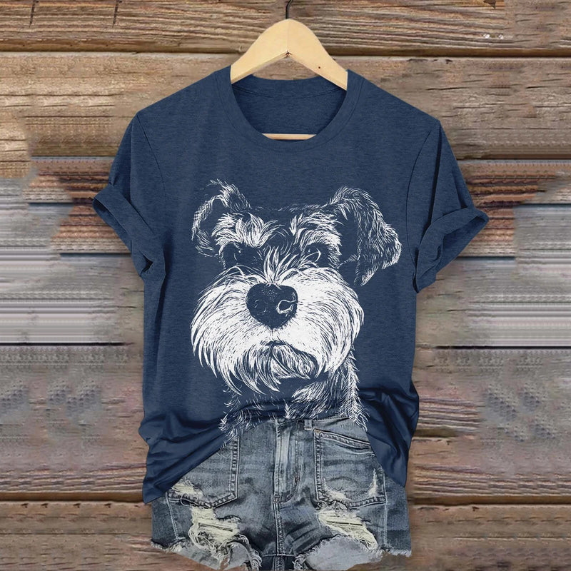 T-Shirt au design réfléchi