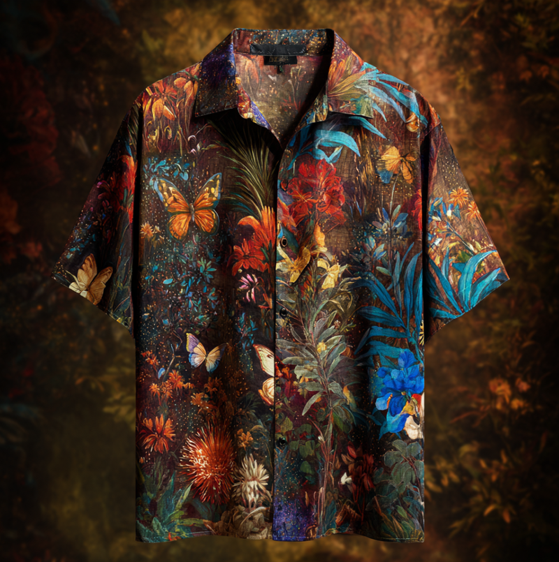 Chemise au style vintage intemporel