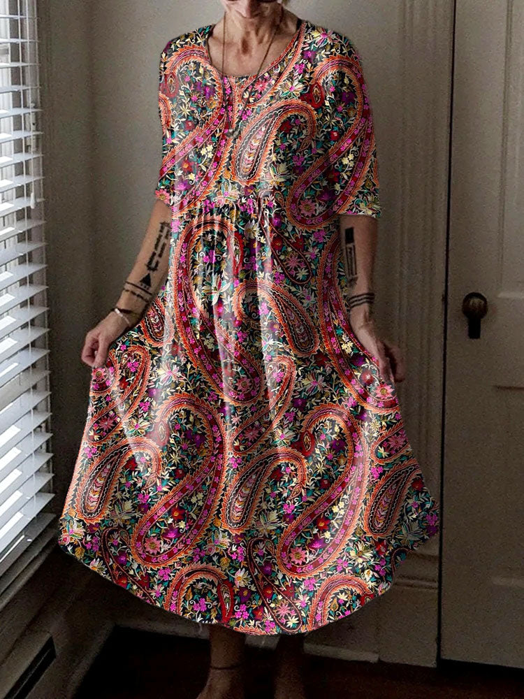 Robe au style vintage intemporel