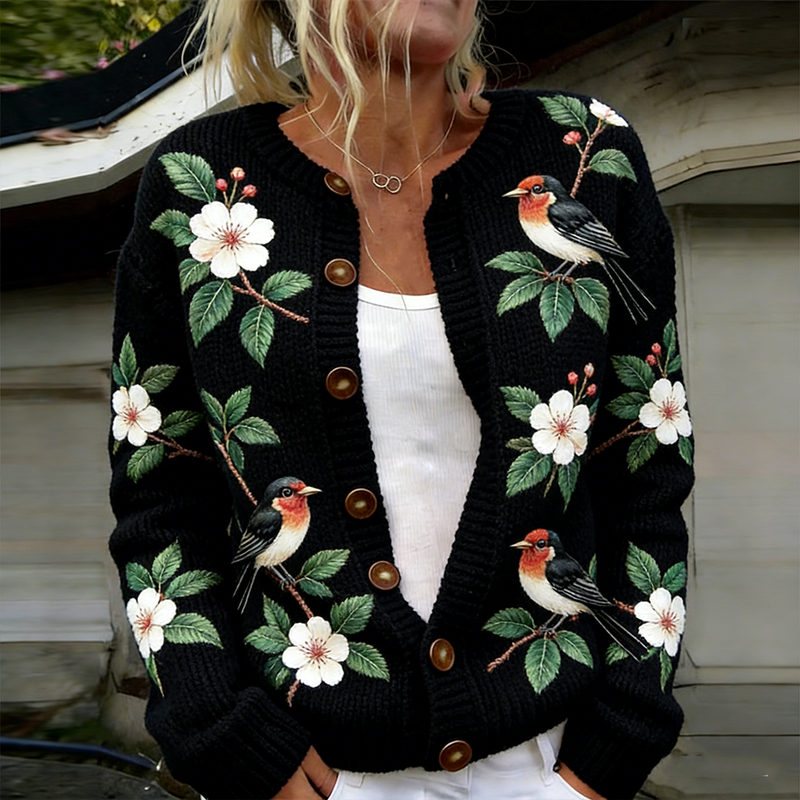 Pull au design réfléchi