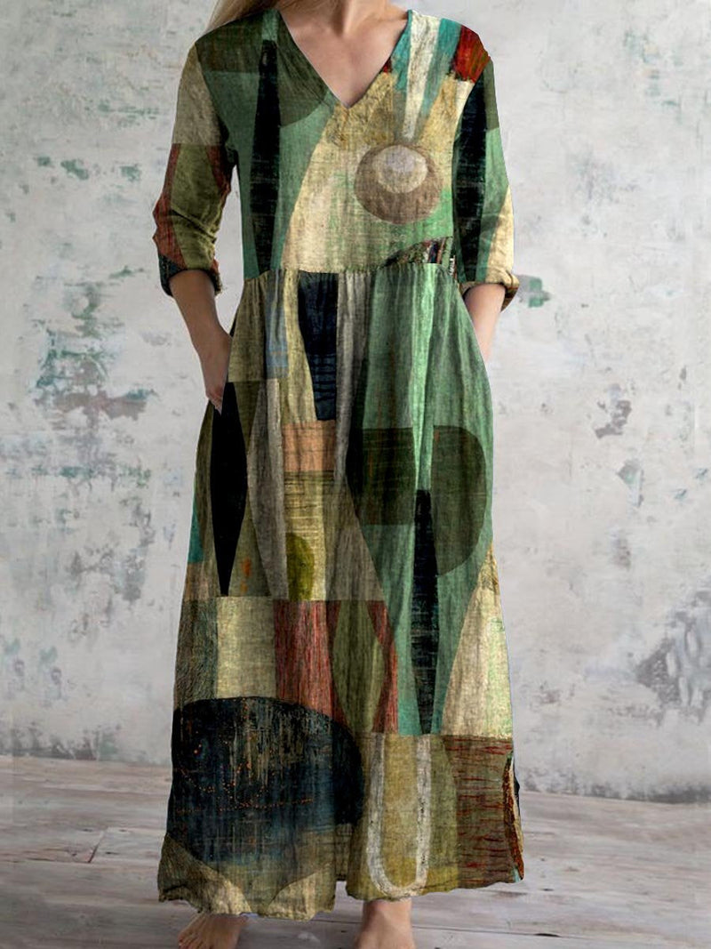 Robe au style vintage intemporel