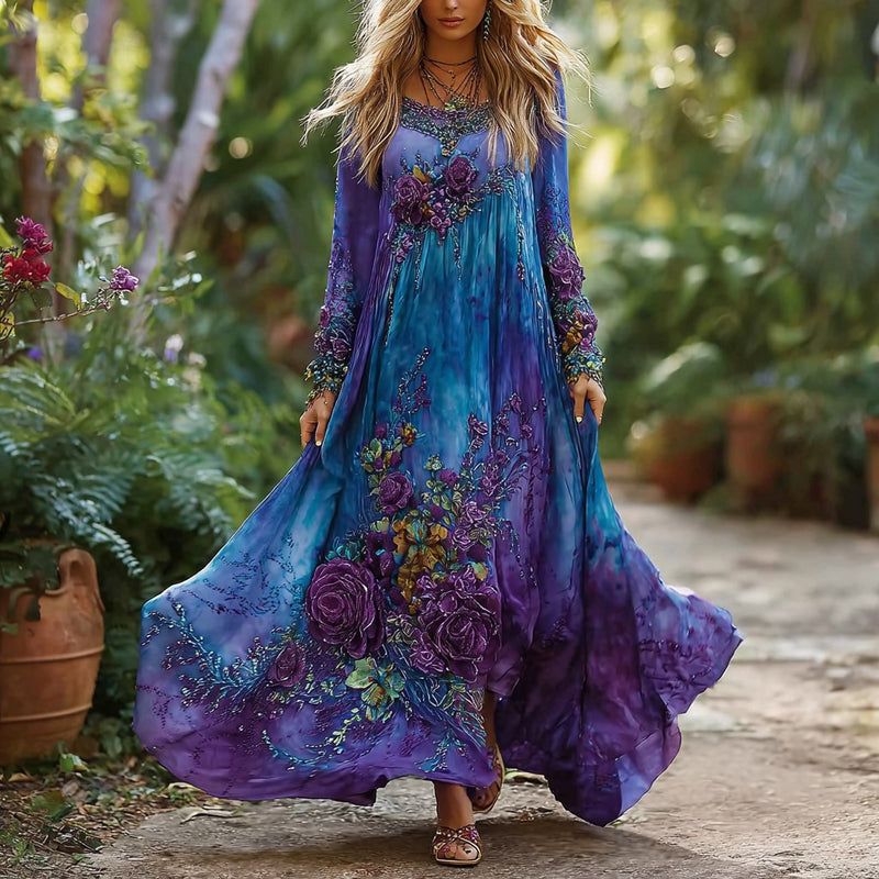 Robe au style vintage intemporel