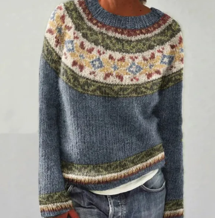 Pull au style vintage intemporel