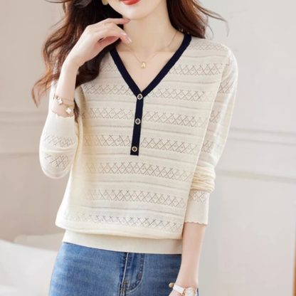 Pull au style vintage intemporel