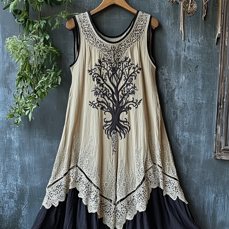 Robe au style vintage intemporel
