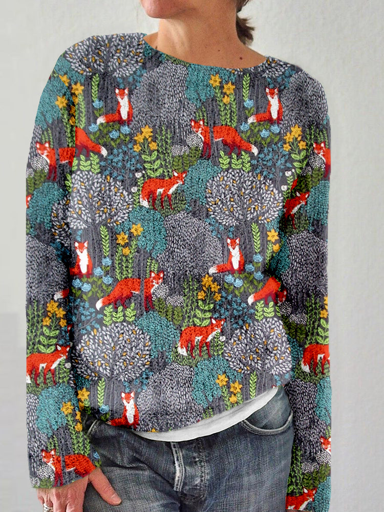 Pull au design réfléchi
