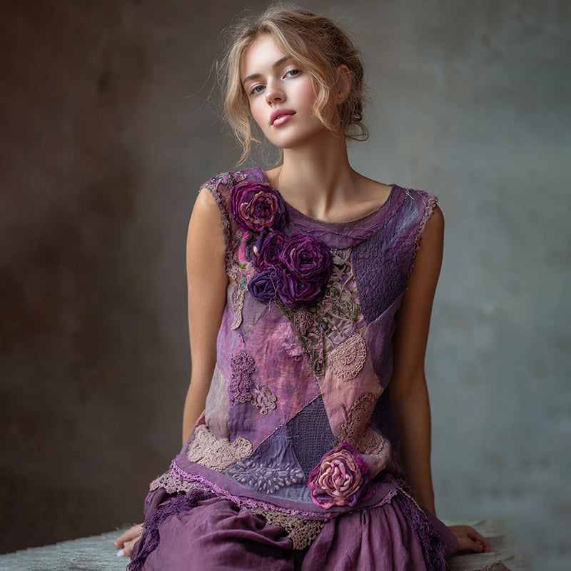 Haut inspiration vintage