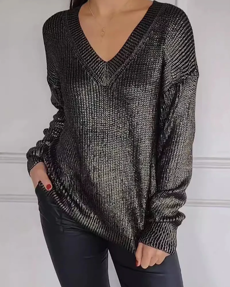 Pull au design classique