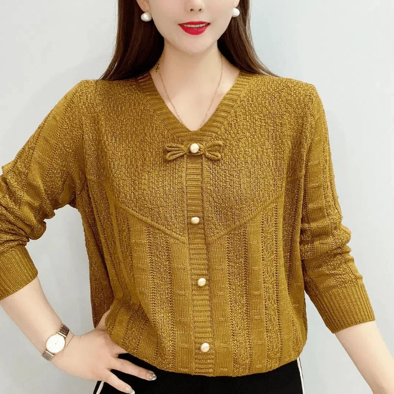 Pull au style vintage intemporel